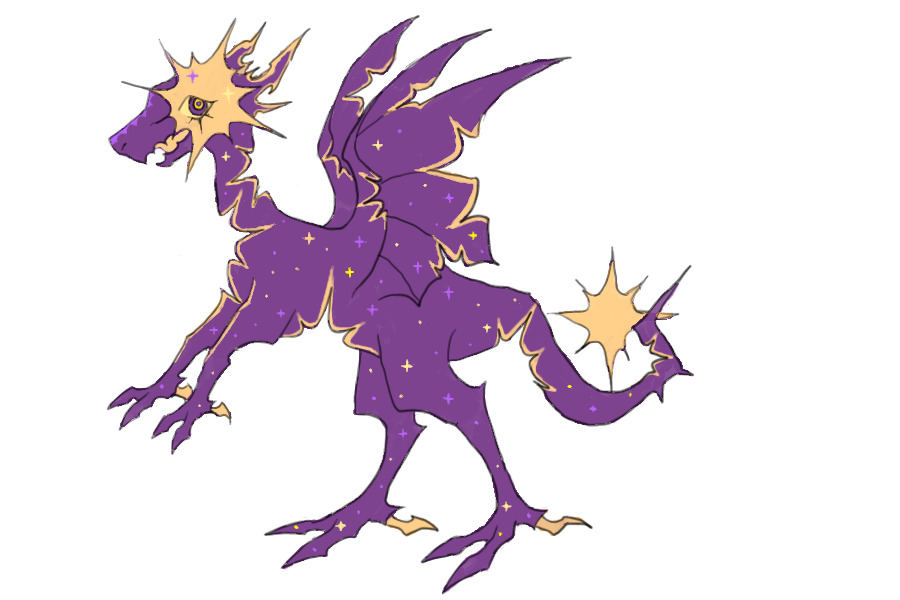 Star burst Dragon!!! (also yet to be named!! soon!!)