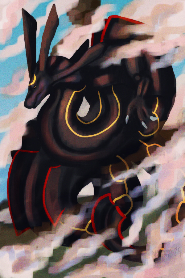 Shiny Rayquaza