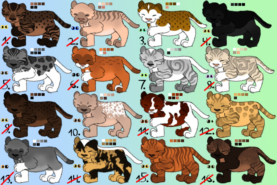 Lion adopts - (3/16) - Open