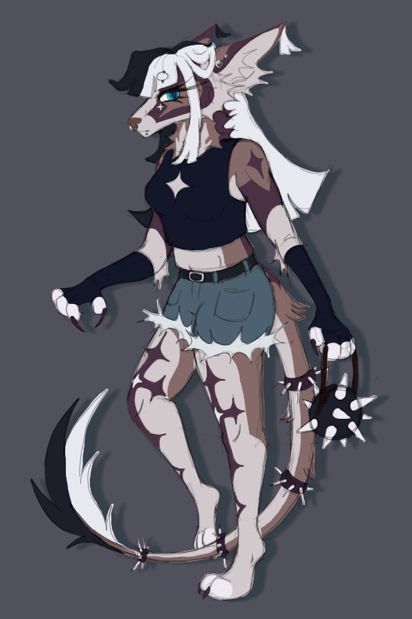 Anthro Canine Adopt - closed