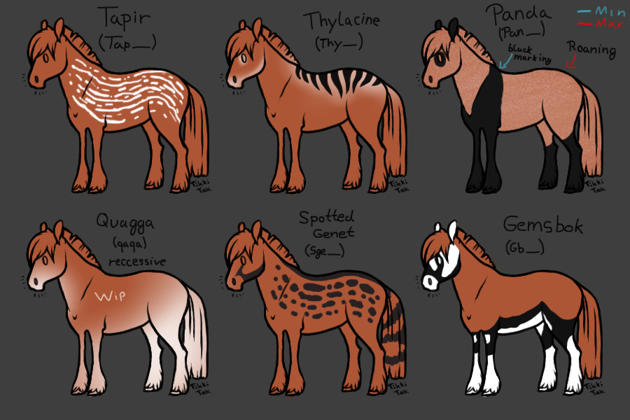 Timberwood Marking Guide #3 Zoo Event