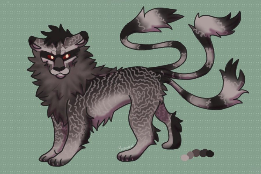 mimic-cat 004 - trash panda (owned by Kenjaku!)