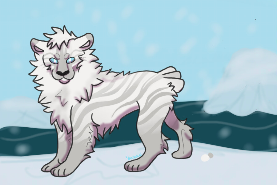 mimic-cat 007 - polar bear (owned by NightWolf950)
