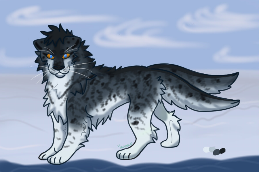mimic-cat 008 - leopard seal (owned by Loonamoth21)