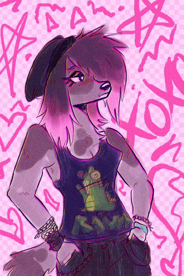 scene girl
