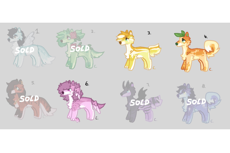 doggy adopt batch 4/8 open