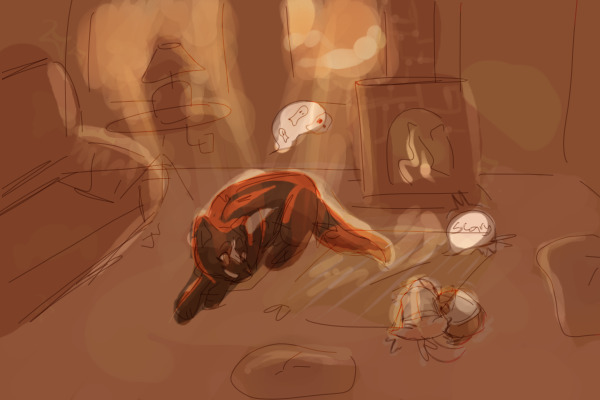 Collietober day 26 ghost stories