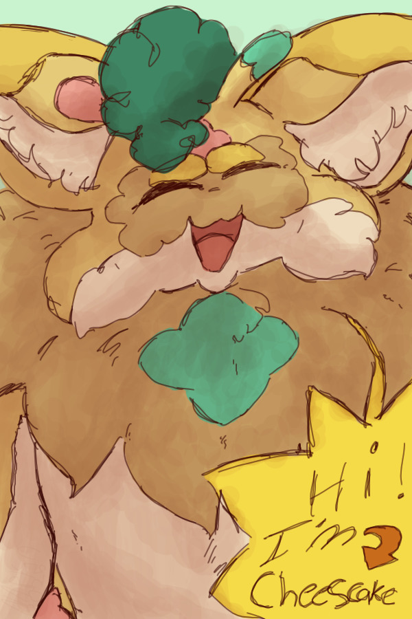 Cheesecake the furby dragon!