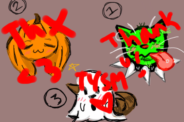 Cute spooky adopts!~ 🎃 (CLOSED TYSM♥︎)