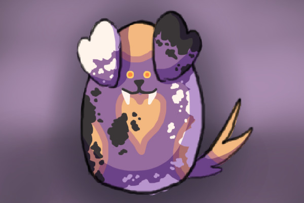 vaguely spooky ouppy egg :3