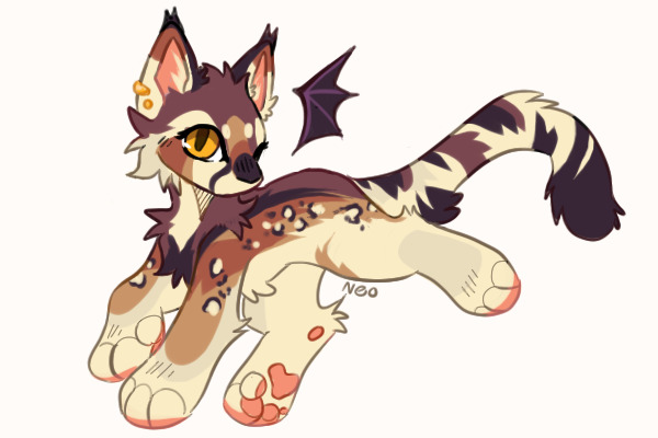 *closed* midnight kitty adopt 🌙