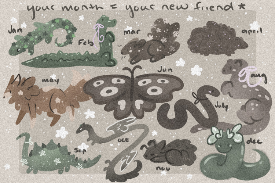 your month = your new friend!