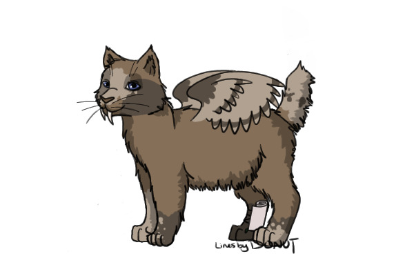 Warrior Cat - Izzybee the Wolfaroo (Custom)
