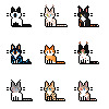 YCH Pixel Cats - Set 10