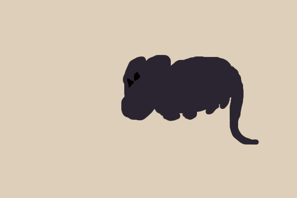 Horned rat or mouse