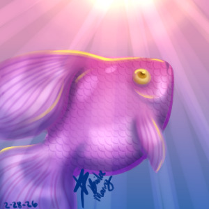 Purdy feesh?
