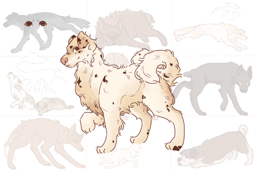 Oversized toasted two-tailed marshmallow for Woodchip