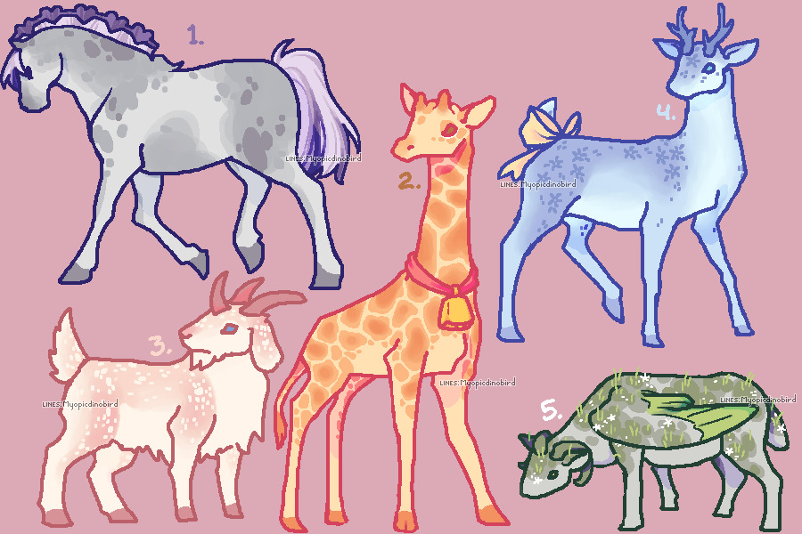 soft ungulate adopts