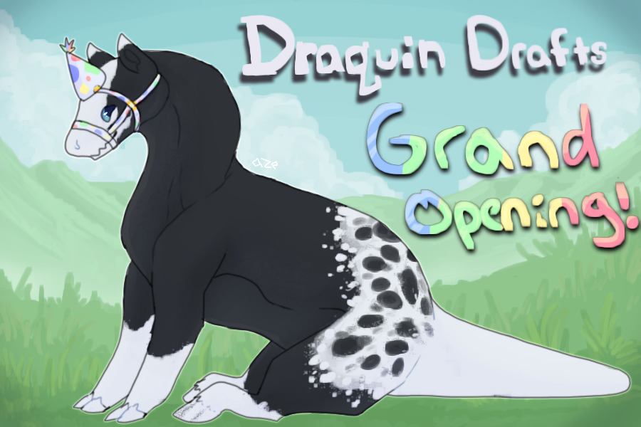 draquin drafts : grand opening event! raffles up!