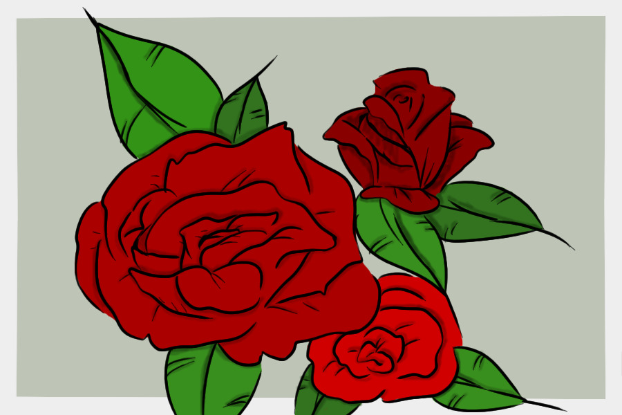 Red roses!