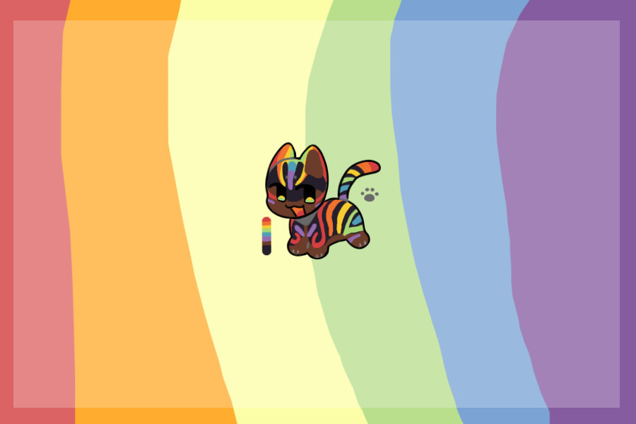 Rainbow Kitty
