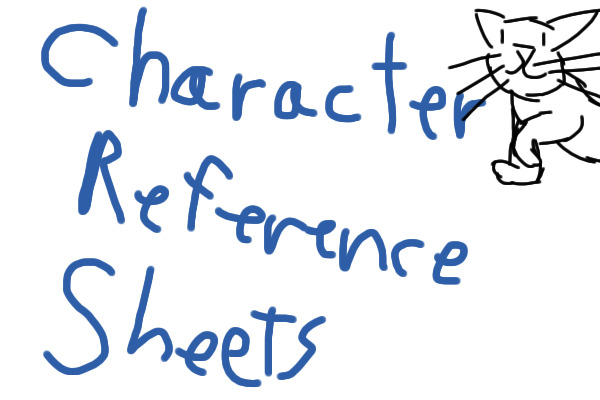 My Character Reference Sheets (DNP)