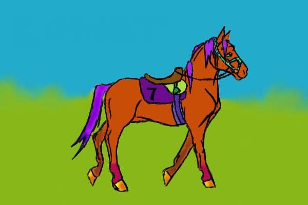 Horse in Gallop