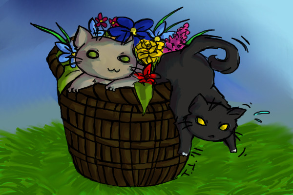 Colored In: Kitties