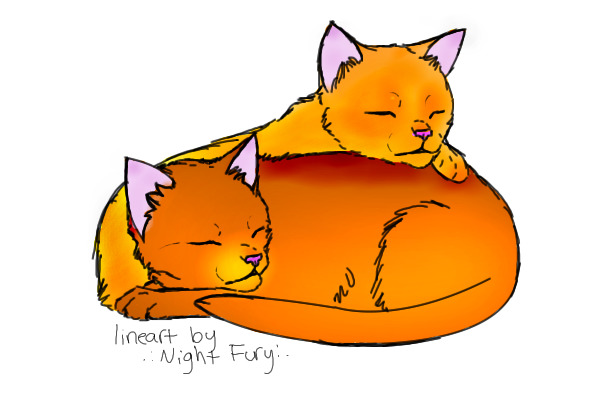 Sleeping Kitties