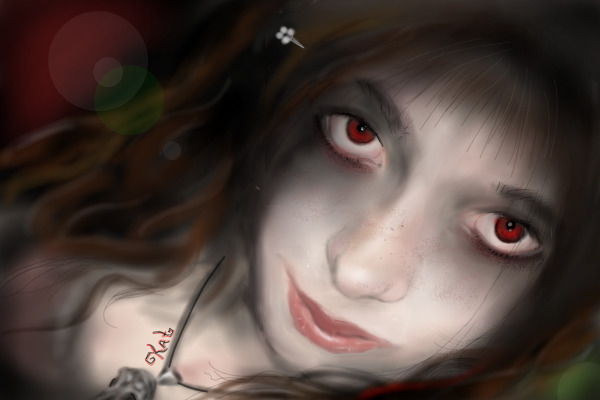 ~ Red eyes are cool. <3