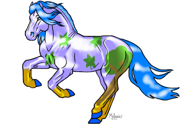 Nature horse