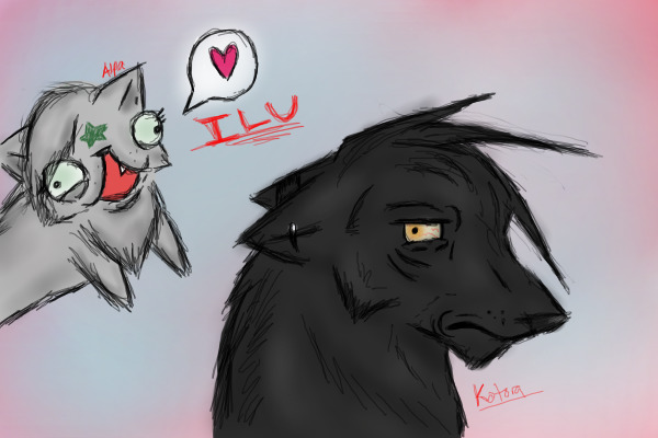 Happy Valentine's Day Blackwolfspirit and Geekaroni. 8D