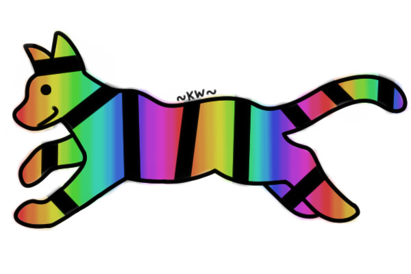 Rainbow Ninja Cat!
