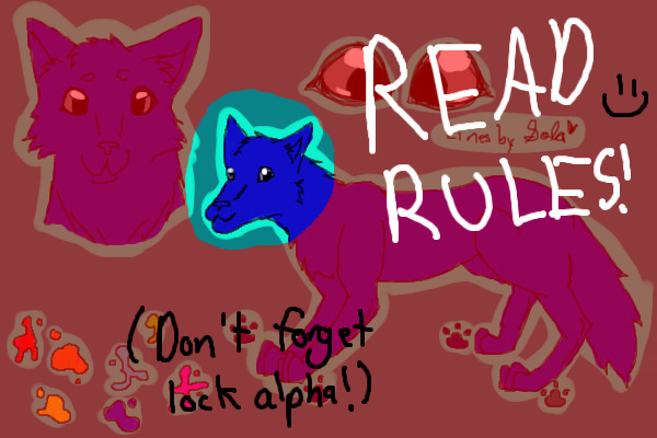 Free Wolf/Dog/Fox Reference with Lock Alpha!