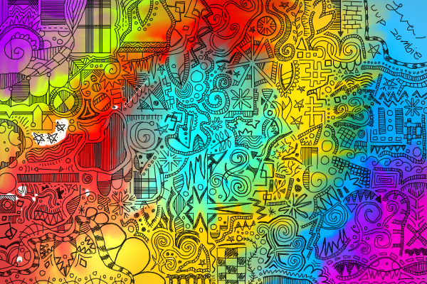 rainbow art