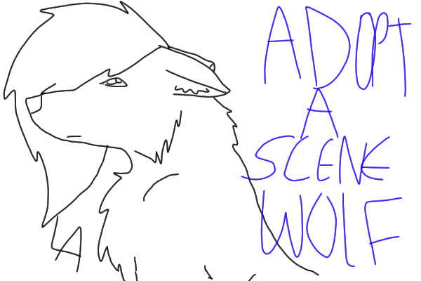 Adopt A Scene Wolf!