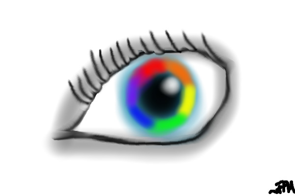 Rainbow eye~