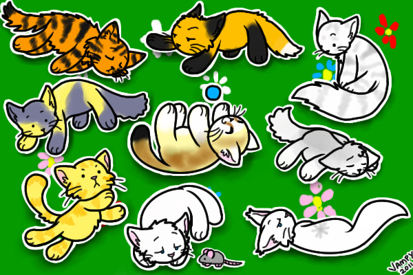 Misc charries as cats