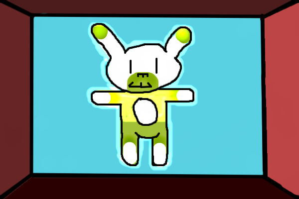 green bunny