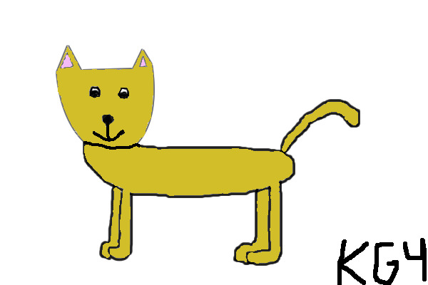 color a cat