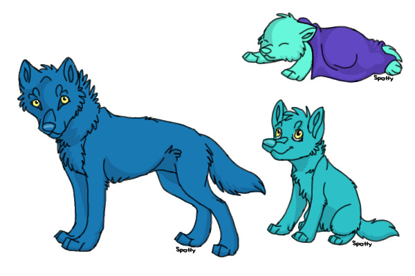 Free puppy adopts ^^(CUstom Colsed Other OPEN)