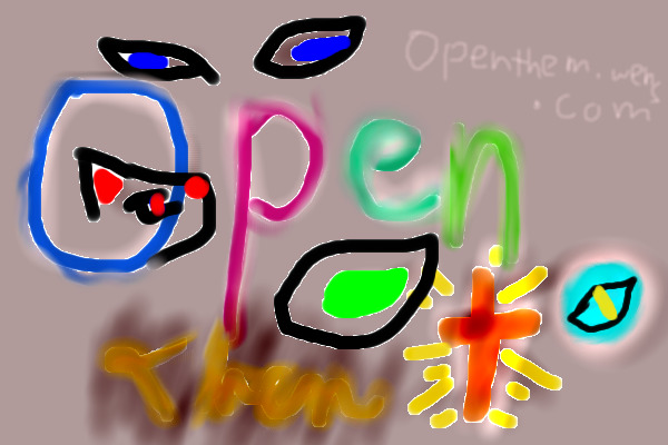 Well,just getting the hang of oekaki,my akward attempt