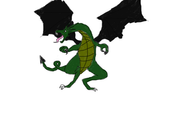 dragon sceatch.