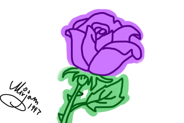 a rose!