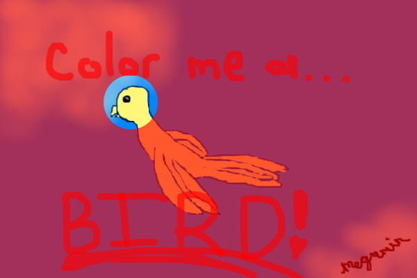 Color me a bird!