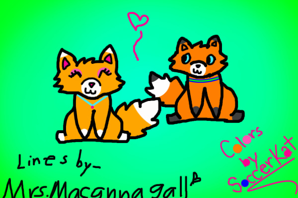 little fox lovers! <3