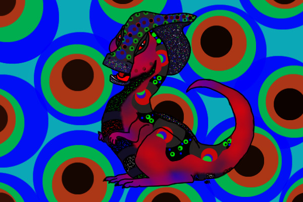 Colorful Dino