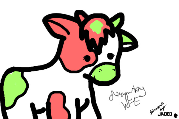 Sorbet/Yoghurt Cow For Symphony Adopts