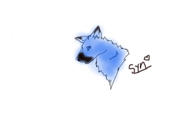 My First Wolf Drawing