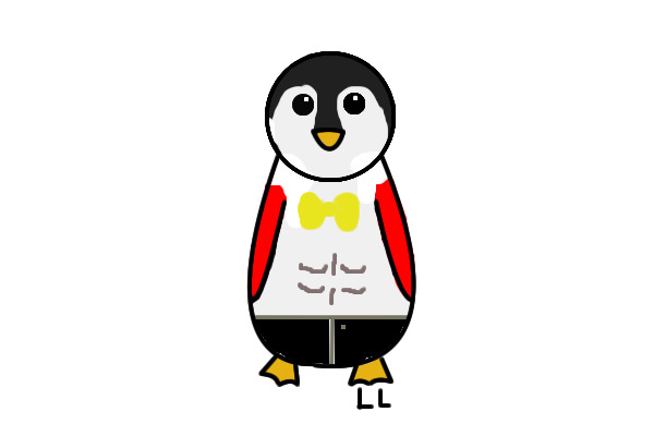Penguin with Abs!!!!